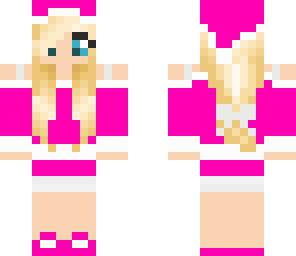 pink santa claws