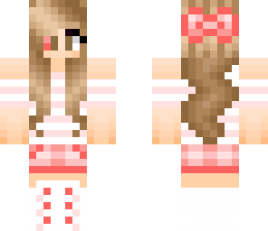 cute bow girl eye color change