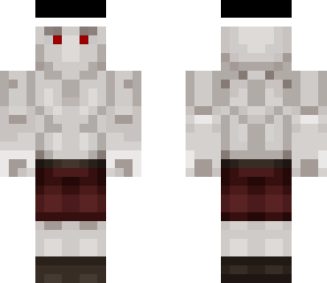 pale orc in a hat