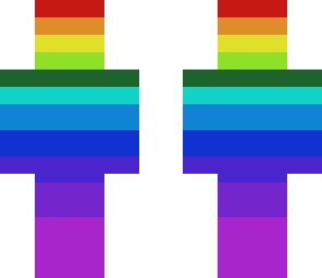 rainbow skin