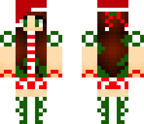 elf christmas skin