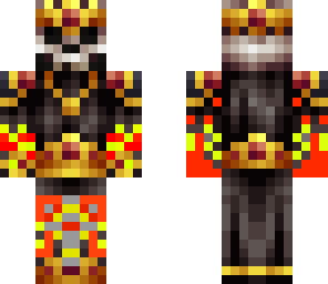 firey skeleton king