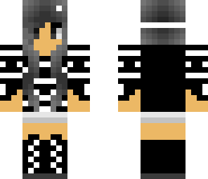 black and white
