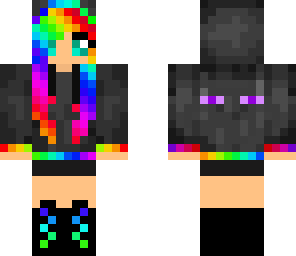 rainbow swag girl