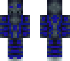 blue skull