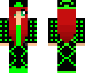 black and green girl