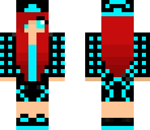 black and blue girl with shorts