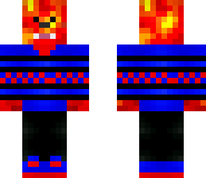 flaming bacca in sweater