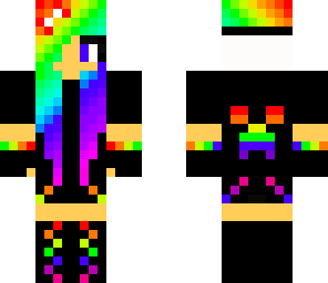 rainbow girl