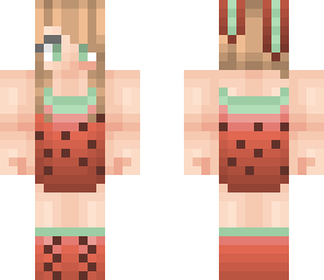 kawaii watermelon bunny