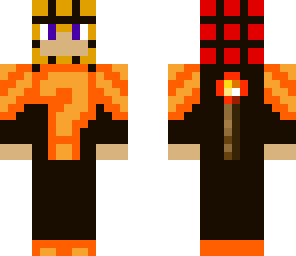 rubik's cube guy orange