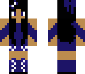blue bow girl