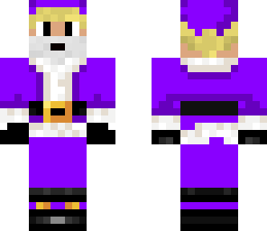 purple santa