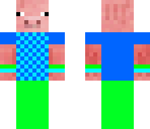 piggy is a minecrafter