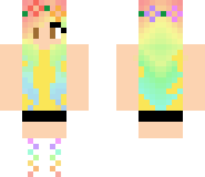 rainbow haired girl 2