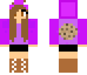 cute purple cookie monster