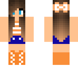cute orange girl