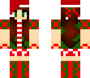 edited christmas girl