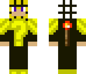 rubik's cube guy yellow