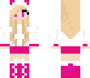 pink cat girl 2