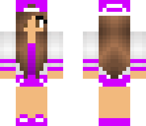 purple skater girl