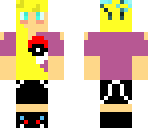 shy pokemon girl