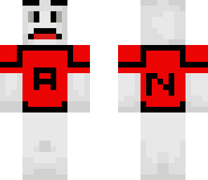 white gramlin red shirt