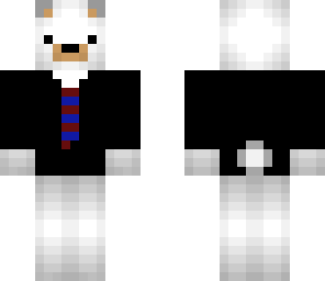 polarbear in tux