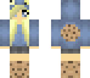 cookie monster girl blonde