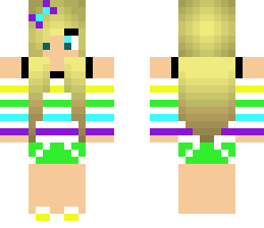 rainbow girl