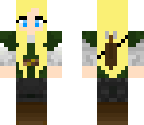 blonde archer