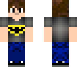 me in my batman t- shirt