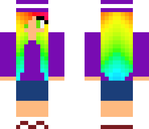 fancy hat or rainbow girl