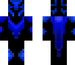rey enderman azul