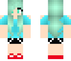 turquoise girl