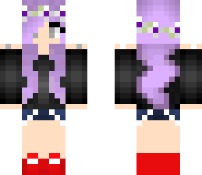 purple hair soft grunge