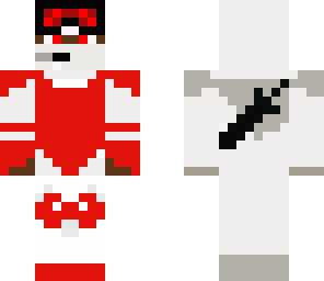 red and white marine