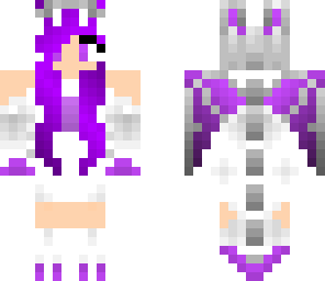 purple dragon girl