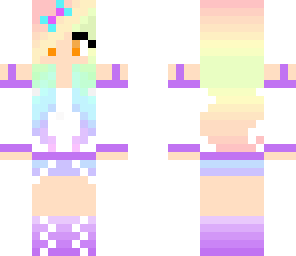 rainbow girl