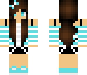 blue girl