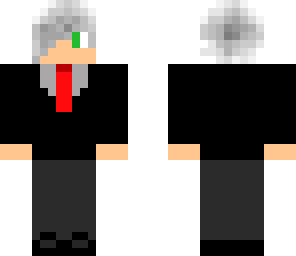 simple suit and tie