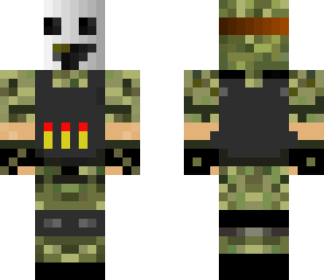 masked soldier