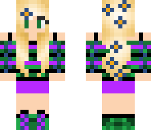 flower hair girl