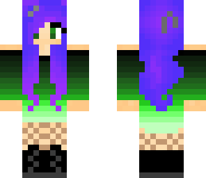 purple hair