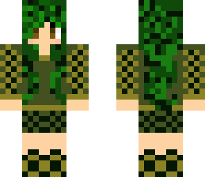 creeper hair girl
