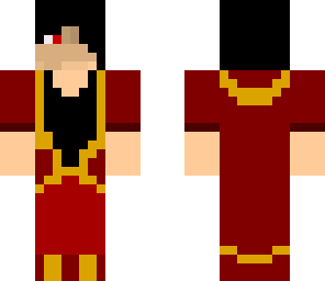 robed fire bender