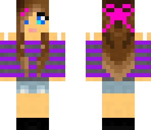 cute girl with bow fixed