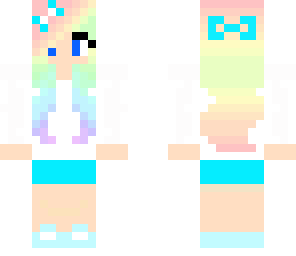 rainbow lady
