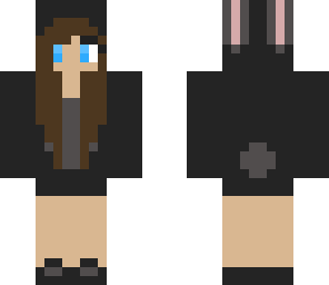 black bunny girl
