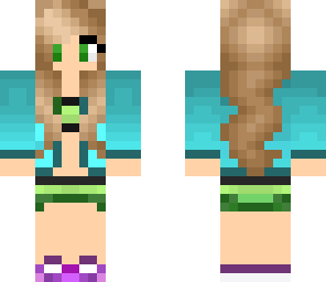 cyan girl